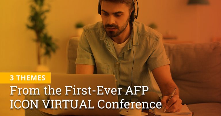 Stelter Insights - 3 Themes From the First-Ever AFP ICON VIRTUAL Conference